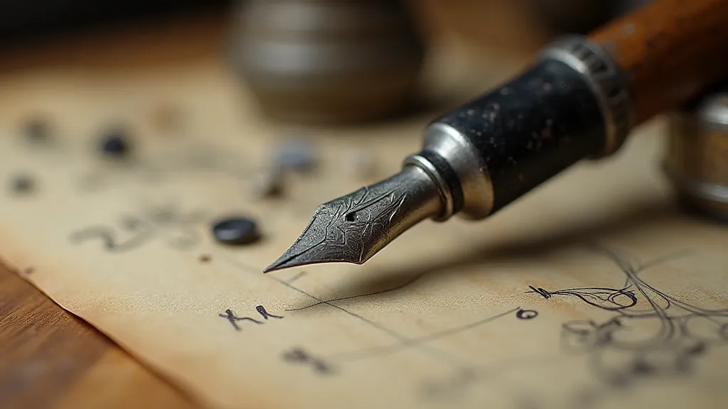 Antique Dip Pen