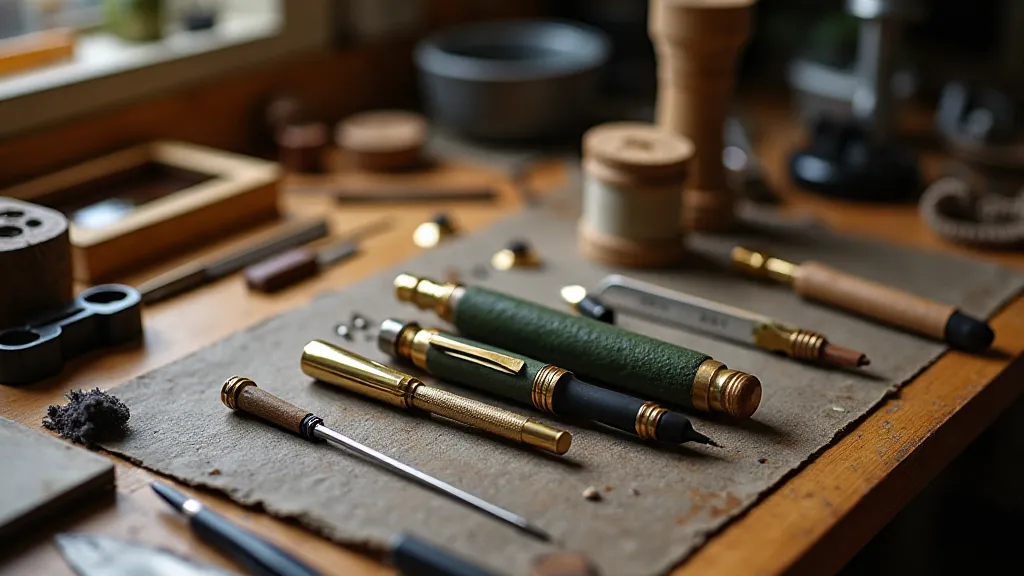 Vintage Pen Repair Workshop