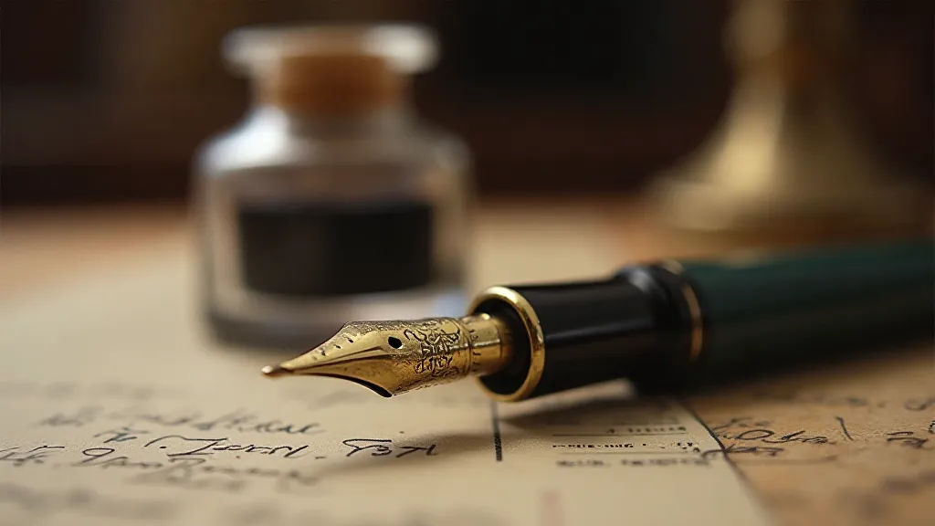 Vintage Waterman pen disassembly